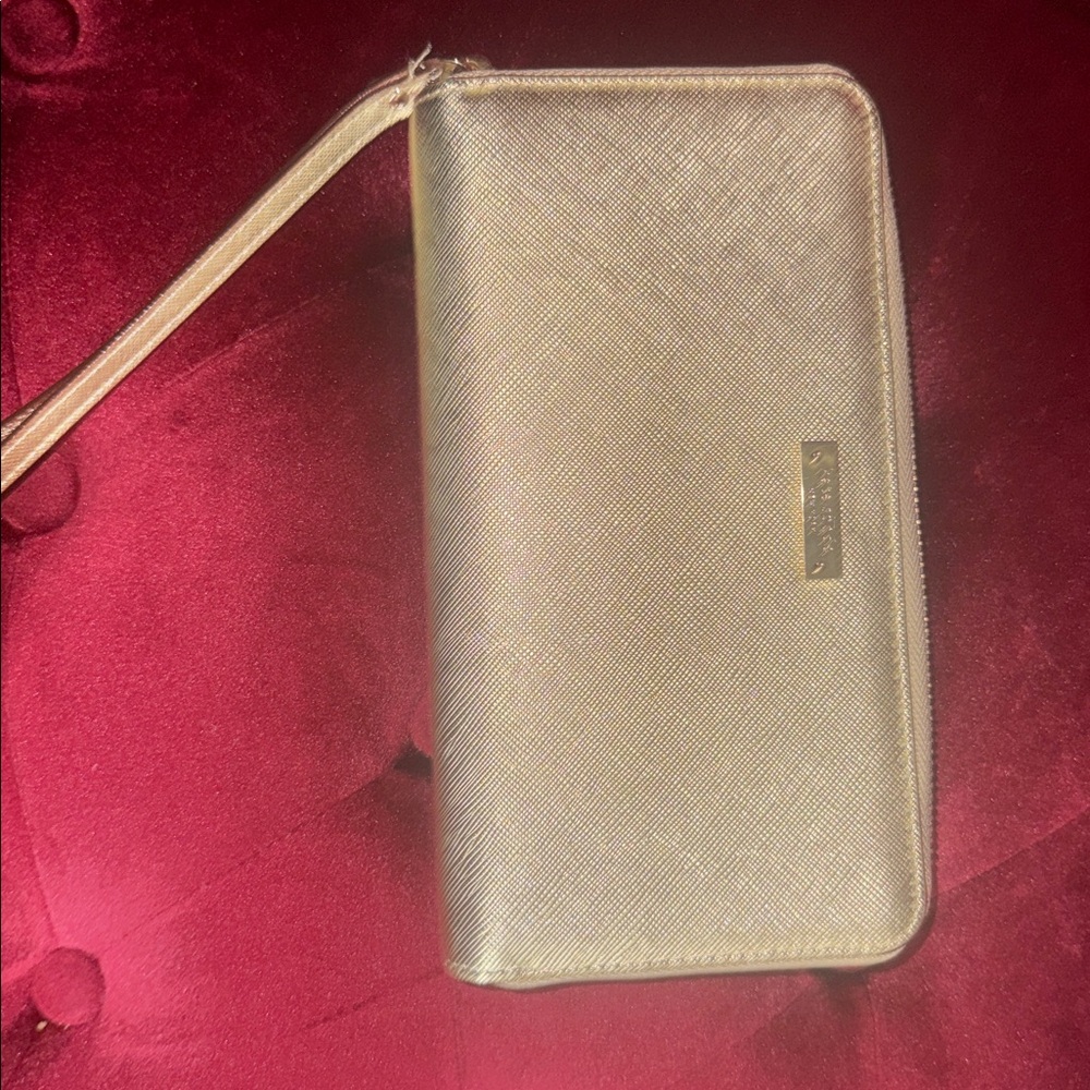 Kate Spade Gold Wristlet Wallet